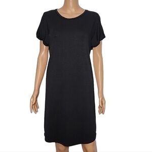 Antistar Black‎ T-shirt Dress Short sleeve Size M Medium NWT